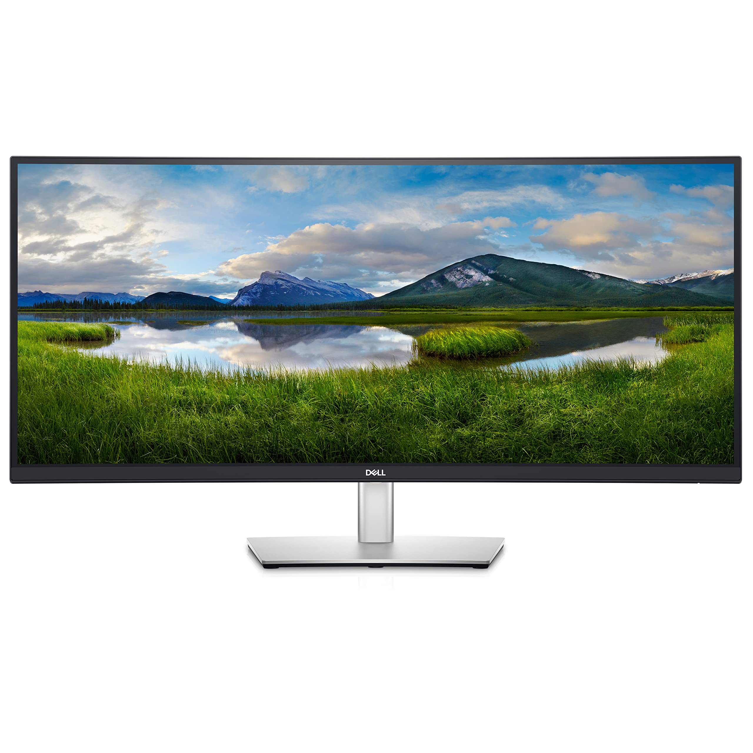 Amazon.com: Dell P3421W Monitor panorámico curvado LCD de 34
